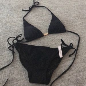 Victoria’s Secret Black String Bikini